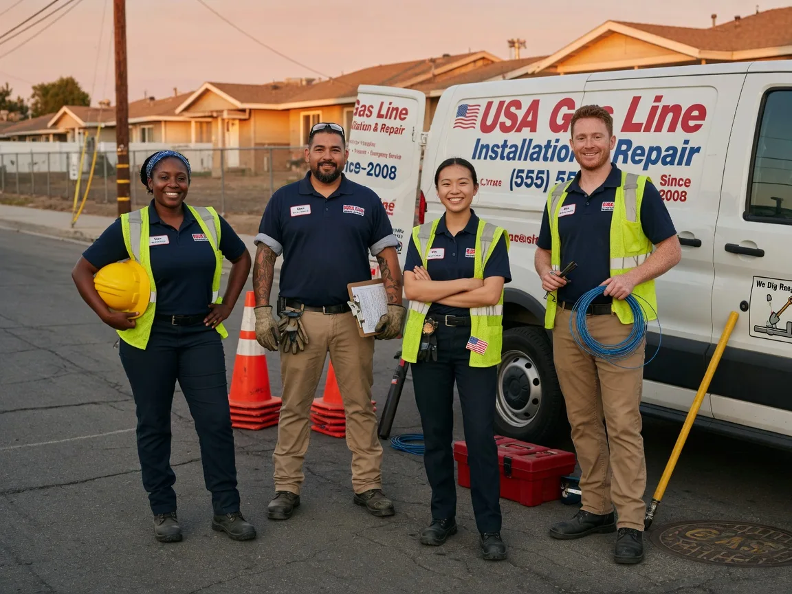 Gas Line Installation company in Oxford Junction, IA